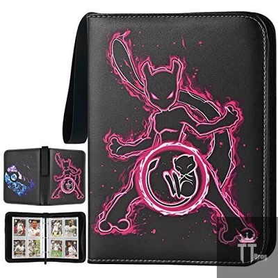 $19.64 • Buy Trading Card Holder Book Binder Album Collection Pocket 400 Trading Cards Case