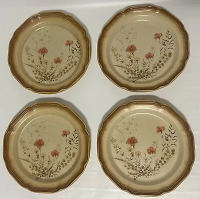 Mikasa Whole Wheat JARDINIERE E8016 Dinner Plate 10 3/4  Set Of 4 • $29.99