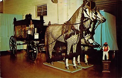 Horse Drawn Hearse Pioneer Village  Nebraska  Vintage Postcard M7 • $7.95