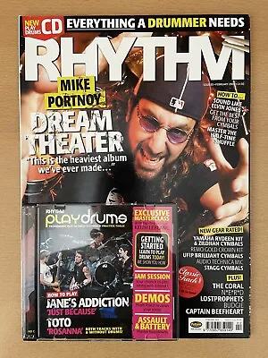 £8.99 • Buy RHYTHM MAGAZINE February 2004 + CD 04, Mike Portnoy, Drums