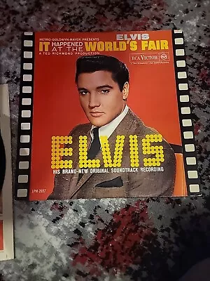 Elvis Presley It Happened At The Worlds Fair  LP 1963 RCA LPM2697  Italy • $49.99