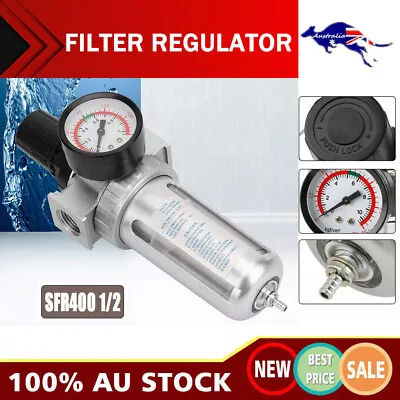 Air Source Processor 1/2inch SFR400 Pressure Filter Regulator Air Compressor AU • $28.49