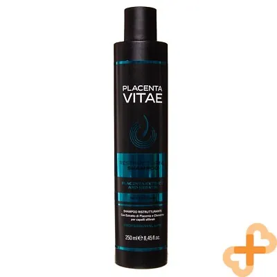 PLACENTA VITAE Restructuring Shampoo 250ml Placenta Extract Keratin Brittle Hair • £15.87