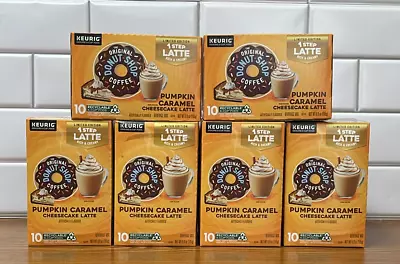 Donut Shop Coffee PUMPKIN CARAMEL CHEESECAKE LATTE -10 K-Cup Pods Keurig • $9.99