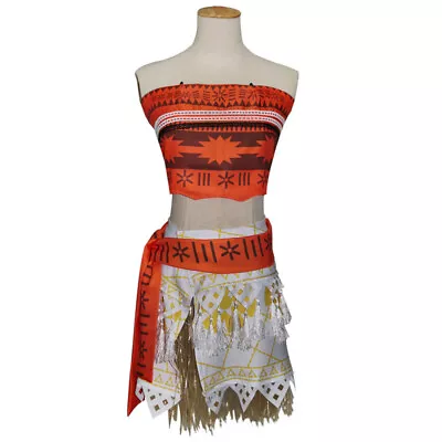£20.39 • Buy Moana Fancy Dress Princess Adult Ladies Polynesia Book Week Women's Costume 