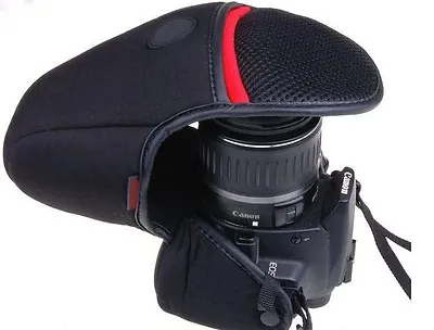 Soft Camera Case Bag Cover For CANON EOS 450D 500D 600D 550D 18-135 18-200 LENS • £14.39