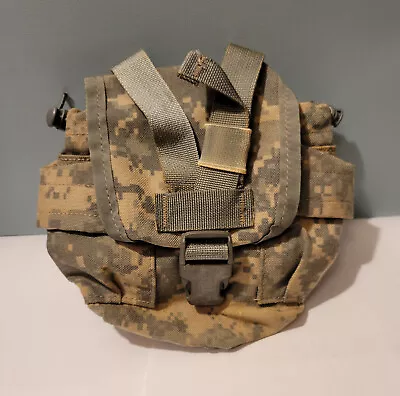 U.S. Military Surplus UCP Camo MOLLE II Canteen General Purpose Pouch USED • $9.99