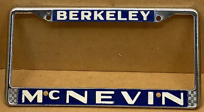 Volkswagen ( Berkley Ca.) Mc Nevin V.w.🚗 Car Dealer-license Plate Frame-vintage • $48.88