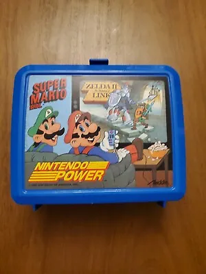 Super Mario Bros. - ZELDA II NINTENDO POWER LUNCHBOX 1989 • $50