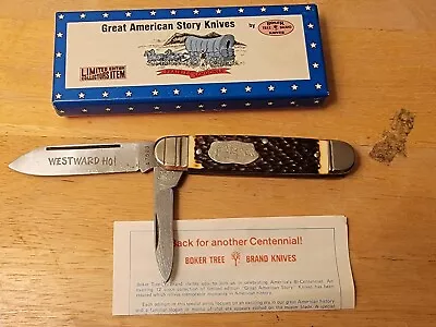 Vintage Prairie Schooner No. 1773 20782 Boker Usa 2 Blade Pocket Knife • $31.99