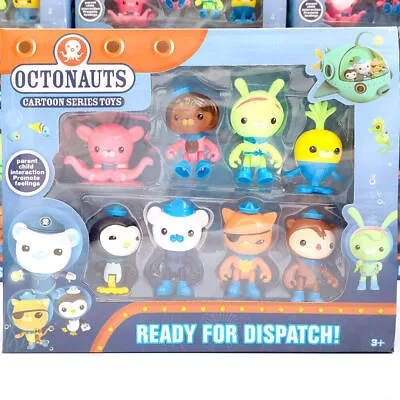 8 Pcs Set The Octonauts Figures Playset Action Figure Doll Toy Cake Topper Gift • $34.99