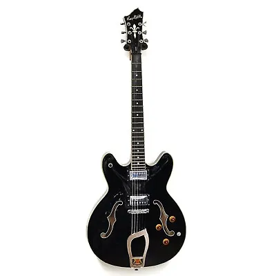 Hagstrom Viking I Semi-Hollow Electric Guitar Black • $499.99