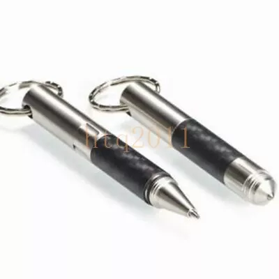 EDC Stainless Steel  Tactical Pen Carbon Fiber Write Ball-Point Pen Multi Tool • $20.37