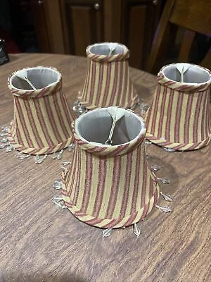 Set Of 4 Mini Lamp Shades 4” • $25