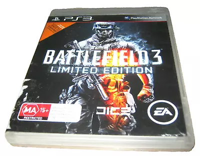 Battlefield 3 - Limited Edition - Includes Manual - PS3 - PlayStation 3 - VGC • $7.15