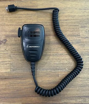 Motorola Microphone Black Hand Mic Aarmn4025b • $20