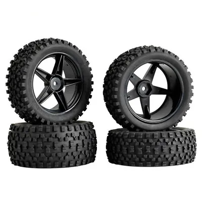 $18.98 • Buy 1/10 RC Off Road Buggy Car Tires Wheels Rim 12mm Hex For HSP HPI Tamiya  Kyosho