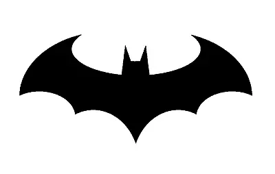 Vinyl Decal-  DC Comics Batman Logo   (Pick Size & Color) Car Sticker • $3.99