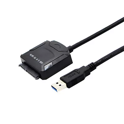 USB 3.0 To 2.5  SATA Universal Hard Drive Adapter Cable/UASP SATA To USB3.0 Blk • $8.99