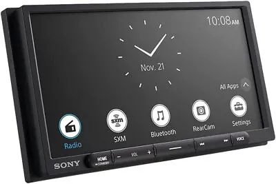 Sony XAV-AX6000 7  2-DIN Car Stereo Receiver Apple CarPlay & Android Auto HDMI • $698