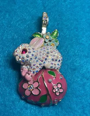 Kirks Folly Easter Bunny Kisses GT Magnetic Enhancer Pendant - Very Sweet! • $39.99