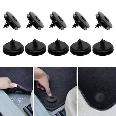 10x Universal Car Mat Carpet Clips Fixing Grip Clamps Floor Holders For VW Skoda • $5.18