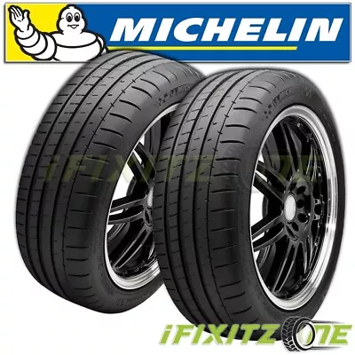 2 Michelin Pilot Super Sport 255/40R18 99Y Ultra-High Performance Summer Tires • $662.39