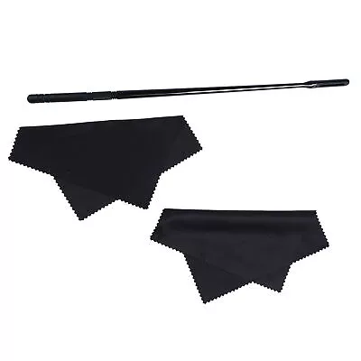 Flute Clean Kit Flute Cleaning Rod With 2Pcs Cleaning Cloths For Woodwind In HOM • $24.39