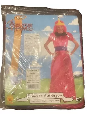 $65 • Buy New Adventure Time Princess Bubblegum Costume Pink Size Large 12-14