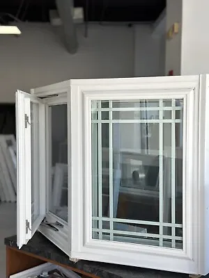 A&A Windows Angle Bay Dual Insulated Glass High Glass Quality Wood&Vinyl • $1000