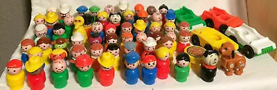You Choose Vintage Fisher Price Little People 60+ Different Figures! Sesame St+ • $5.99