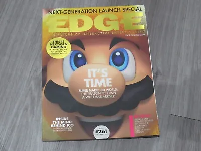 Gaming Magazine Edge issue 261christmas 2013Super Mario 3D World Cover • £7.50