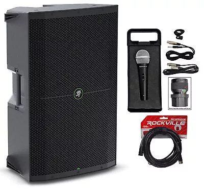 Mackie Thump215 15  1400w Powered DJ PA Speaker+Microphone+Cable Thump 215 • $382.49