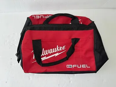 Milwaukee FUEL Bag  13  X 10  X 9  Canvas Tool Bag For M12 M18 • $10