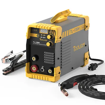 MIG 135A 110V Welder GasLess Flux Core Welding MachineFlux Cored/Stick/Lift Tig • $119.99