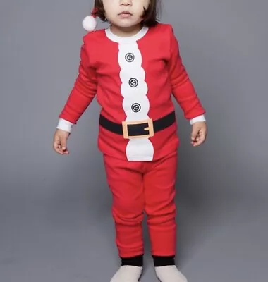$18.50 • Buy Kids Santa Pajama Set