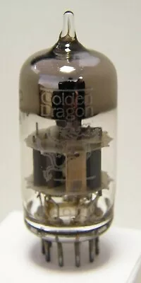 Golden Dragon 6922 Made In USA ECC88 6DJ8 Double Triode Valve • £22.95