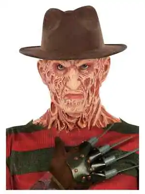 NEW A Nightmare On Elm Street Freddy Krueger Fedora Hat Halloween Accessories • £10.99