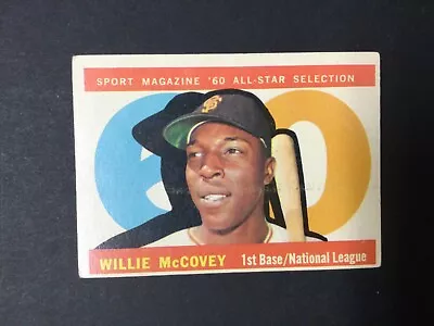 Topps 1960 Willy McCovey All Star #554 • $12