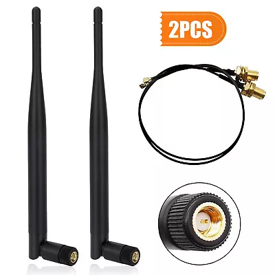 4dBi 915MHz LoRa Antenna Wifi + U.FL To SMA Female Connector Cable For Internet • $12.98