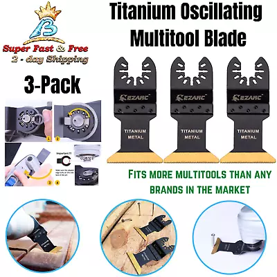 Multi Tool Blade For Wood Metal Cutter Fits Black & Decker Demel Dewalt Makita • $30.99