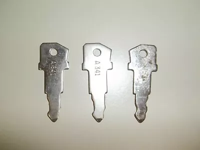 $9.99 • Buy 3 Vintage NCR National Cash Register Keys A141, A341