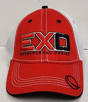 EXO Exoskeletql Design  Quantum Red Embroidered Mesh Hat/Cap Adjustable Corpro • $16.46