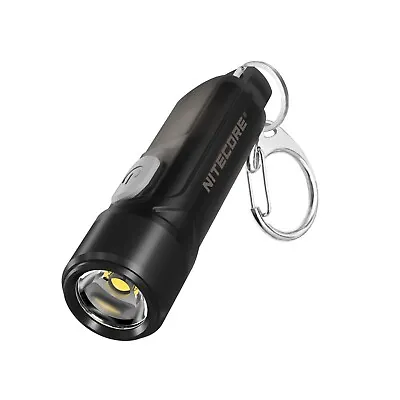 NITECORE TIKI LE 300 Lumen USB-C Rechargeable Keychain Flashlight Red/Blue LED • $19.95