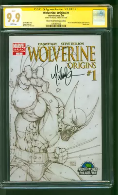 Wolverine Origins 1 CGC SS 9.9 Michael Turner Sketch Variant Up 9.8 • $3399.99