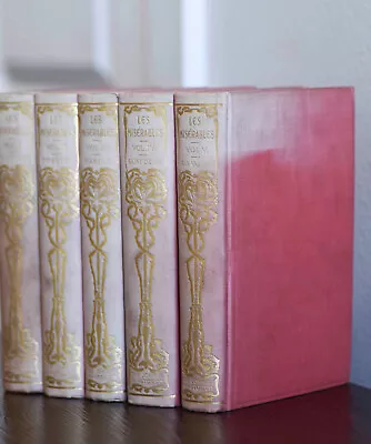 Rare Antique Les Miserables Book Set By Victor Hugo John C Winston • $990
