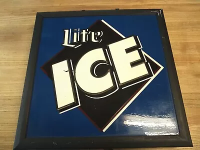  Miller Lite Ice Lighted Wall Beer Sign • $74.95