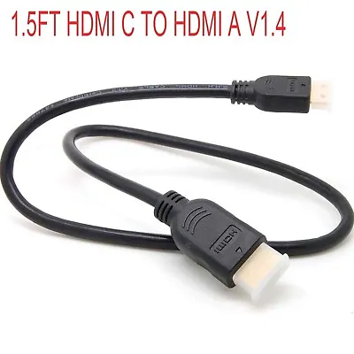 Mini HDMI C TO HDMI A Video Cable For Kocaso Android Tablet M760s M760blu • $3.63