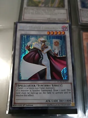 Yu-Gi-Oh! T.G. Hyper Librarian. LC5D-EN211. Secret Rare. 1st Edition. Light Play • $24