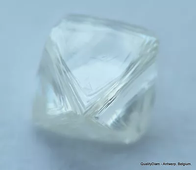 G Flawless Clean White 0.87 Carat Rough Diamond Natural Genuine Diamond Uncut • £1606.30